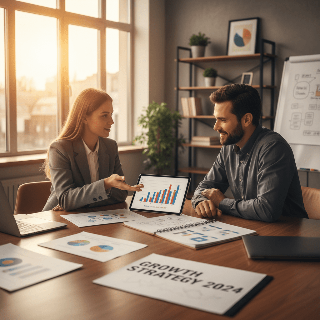 Strategy presentation and client collaboration