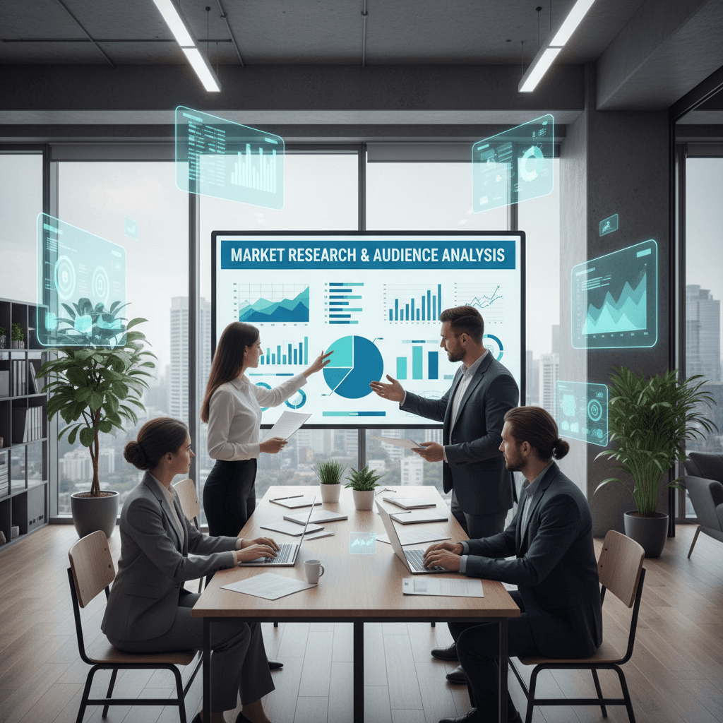 Market research and audience analysis