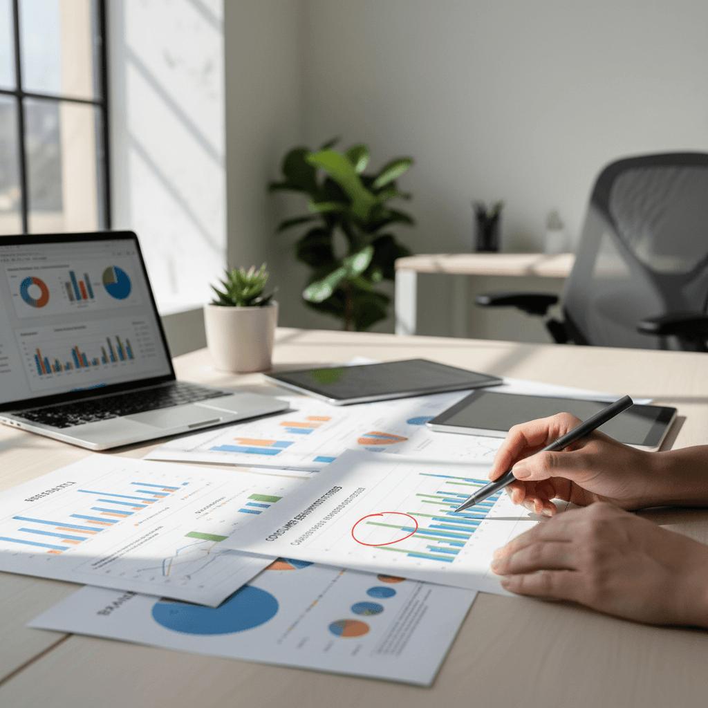 Market research and brand strategy analysis