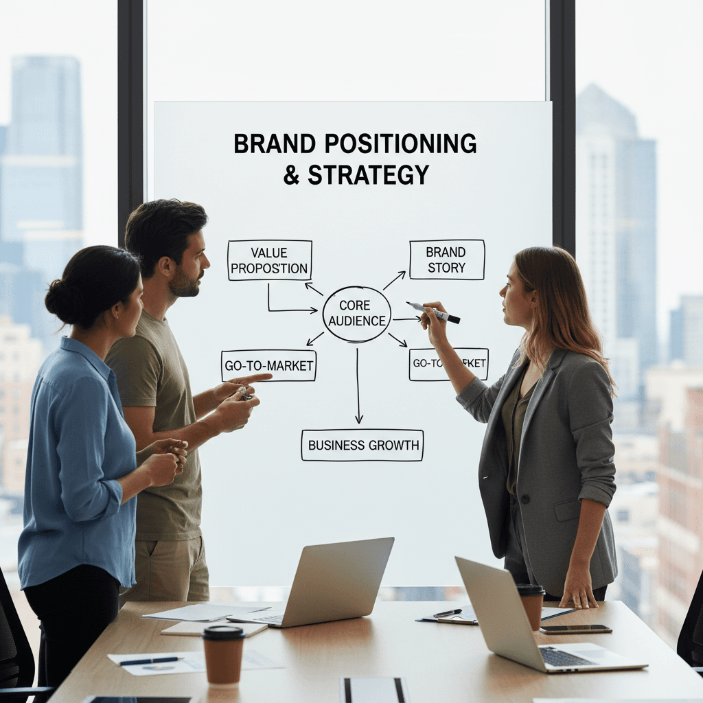 Strategy development phase with team planning